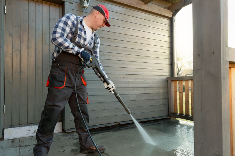 Oil Stain Removal Power Washing